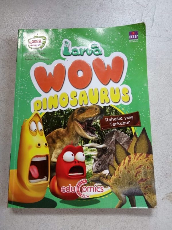 Buku Komik - Larva WOW Dinosaurus